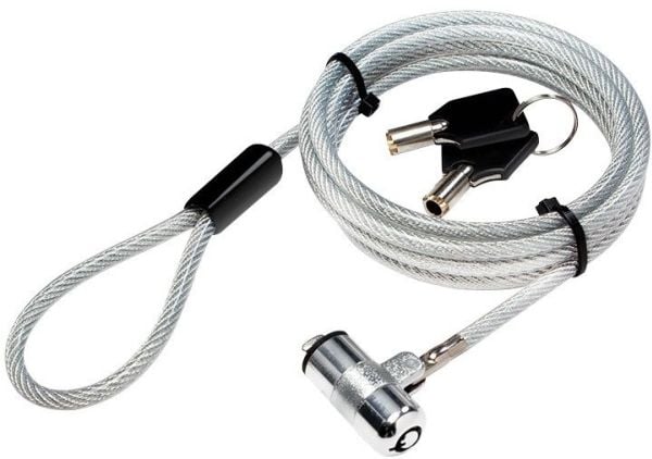 LogiLink NBS009, 1,8 m, Nøkler, Sølv