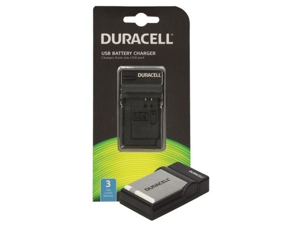 Duracell DRC5904, USB, Sisätilan akkulaturi, Canon NB-4L, NB-5L, Musta, 5 V, 5 V