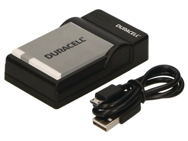 Duracell DRC5904, USB, Innendørs batterilader, Canon NB-4L, NB-5L, Svart, 5V, 5V