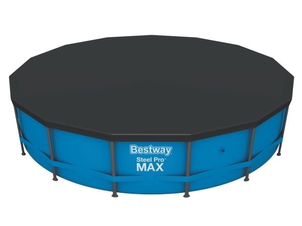 Bestway 58038, Overtrekk, Blå, Polyethylen, 4,57 m, 4,57 m, 91 cm
