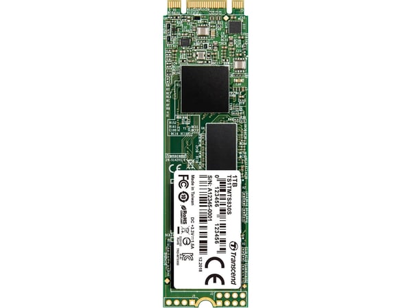 Transcend MTS830S - SSD - 512 GB - intern - M.2 2280 - SATA 6Gb/s