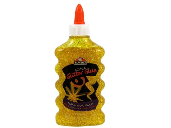 Elmer's Glitterlim Gold 177ml til slim
