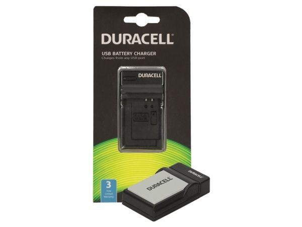 Duracell - USB-batterilader - 1 x batterier lader - svart