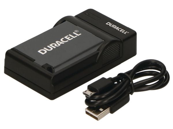 Duracell DRC5913, USB, Innendørs, Canon NB-12L, Sort, 5 V, 5 V