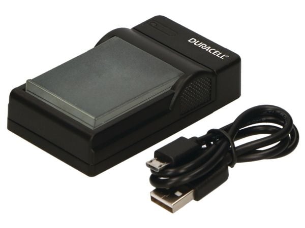 Duracell DRC5915, USB, Innendørs, Canon LP-E17, Sort, 5 V, 5 V