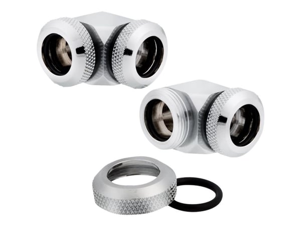 Corsair CX-9052021-WW, Liitin, Messinki, Kromi, 1/4", 90°, 1,2 cm