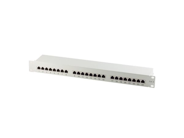 S/CONN 75074, RJ-45, Grå, Rackmontering, 19U, 482 mm, 45 mm