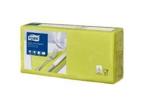 Servetter Tork 33x33 cm, 3-lagers Lime, 10 pk x 150 st/fp