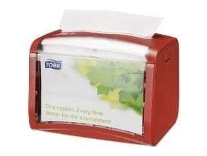 Dispenser Tork N4 Xpressnap 272612 rød