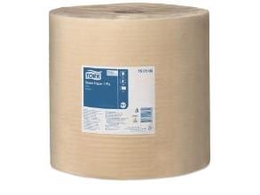 Industriaftøring rulle, Tork, W1, Basic brun 330mm x 1000.00m, FSC Recycled Credit