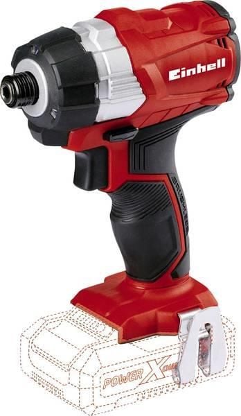 Einhell TE-CI 18 Li, Slagtrekker, Sort, Rød, 1/4", 2900 RPM, 180 Nm, Batteri - SOLO
