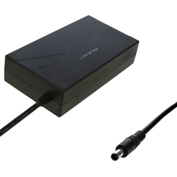 Qoltec - Strømadapter - AC 220-240 V - 150 watt - svart - for HP EliteBook 8740; Omni 27; TouchSmart 610