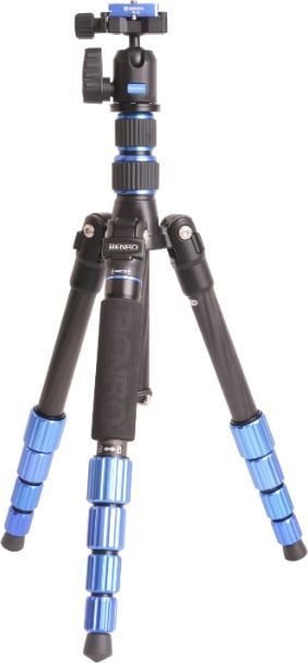 Benro FSL09CN00, 3 ben, Sort, Blå, 130 cm, 1,01 kg
