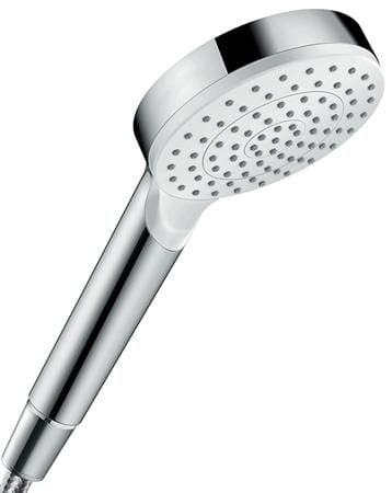 hansGrohe Crometta håndbruser Ø100mm 1jet EcoSmart hvid/krom