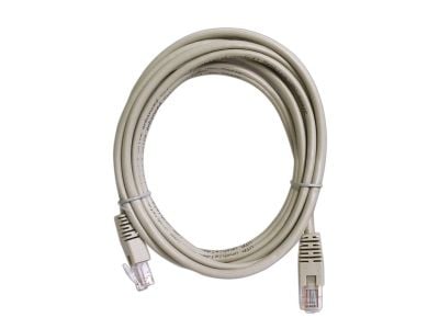 ART - Koblingskabel - RJ-45 (hann) til RJ-45 (hann) - UTP - CAT 5e - med støvel, formstøpt - grå