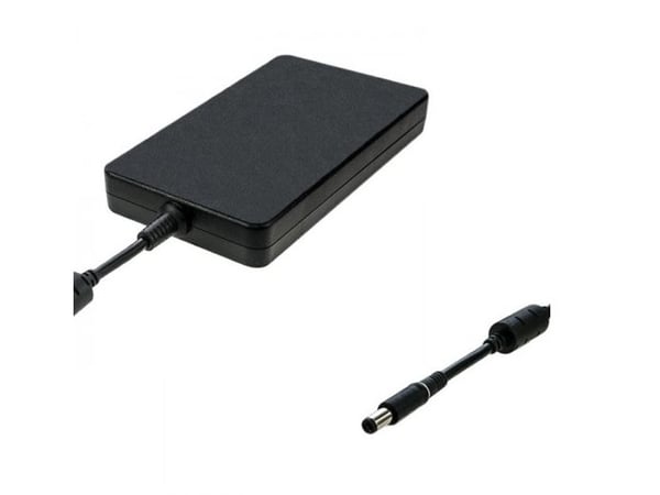 Qoltec - Strømadapter - AC 220-240 V - 240 watt - svart - for Dell Latitude 52XX, 5300, 54XX, 55XX, 72XX, 73XX, 74XX, E5440, E6440, E6540, E7240, E...