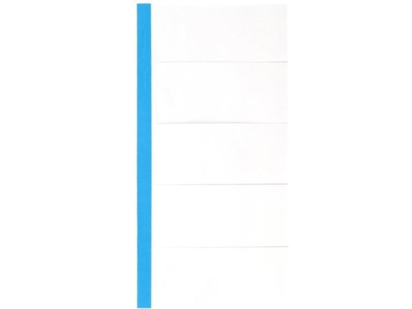 Telefonblok, Bantex, 5-section, hvid 120x240mm, 60g/m2 - (10 stk.)