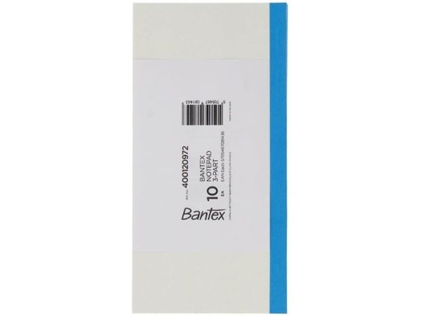 Telefonblok Bantex 3-delt hvid - (10 stk.)