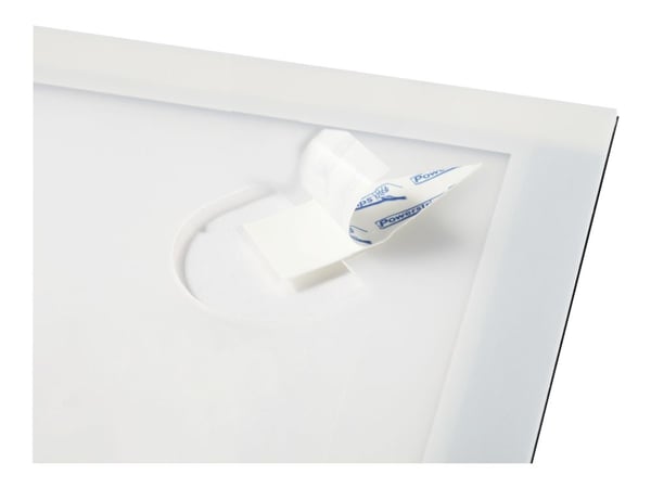 DURABLE WALLPAPER - Displayramme - veggmonterbar, overflatemontert - for A3 - magnetisk - sølv