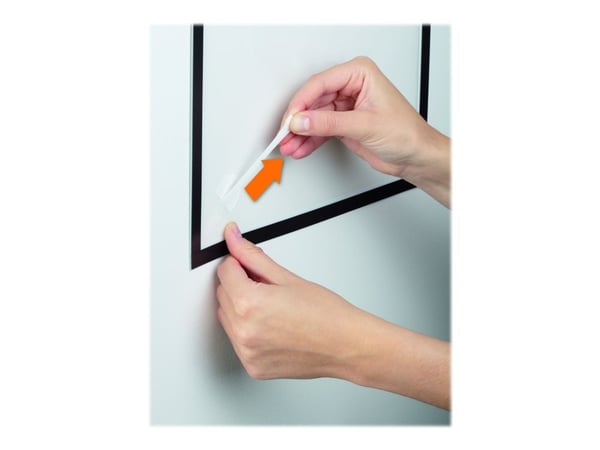 DURABLE WALLPAPER - Displayramme - veggmonterbar, overflatemontert - for A4 - magnetisk - svart