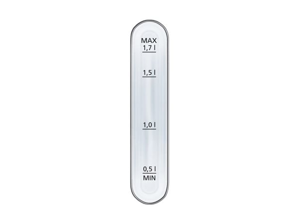 Steba WK 20 INOX, 1,7 L, 2200 W, Svart, Rustfritt stål, Plast, Rustfritt stål