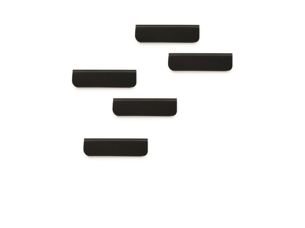 Durable 470501, Svart, 60 mm, 17 mm, 5 stykker
