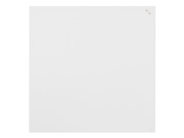 Magnetisk glastavle 100 x 100 cm PURE WHITE