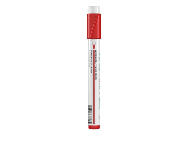Marker Penol 0700 rød 1,5mm rund spids permanent - (10 stk.)