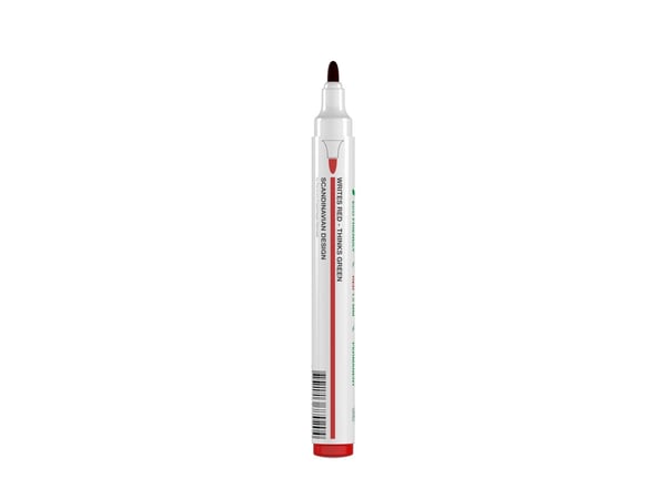 Marker Penol 0700 rød 1,5mm rund spids permanent - (10 stk.)