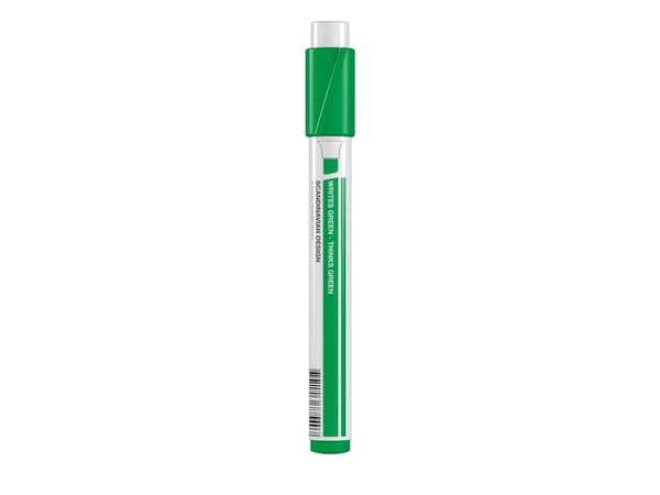 Marker Penol 0750 grøn 2-5mm skå spids permanent - (10 stk.)