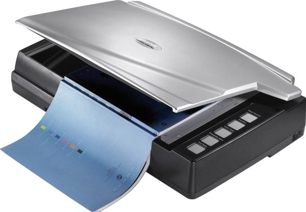 Plustek OpticBook A300 plus - Integrerad flatbäddsskanner - CCD - A3 - 600 dpi x 600 dpi - upp till 5000 scanningar per dag - USB 2.0