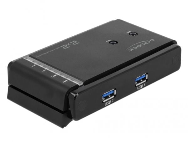 Delock USB 3.0 Matrix Switch 2 x 2 - USB-periferdelesvitsj - stasjonær - AC 100 - 240 V