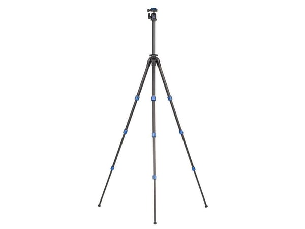 Benro TSL08CN00, 3 jalkoja, Musta, Sininen, 14,6 cm, 1,01 kg