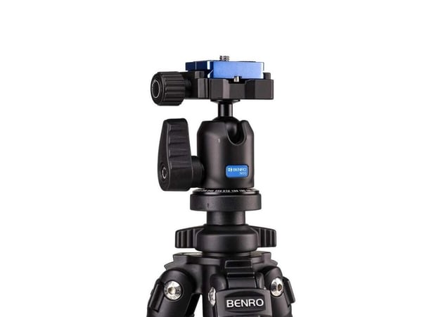 Benro TSL08CN00, 3 jalkoja, Musta, Sininen, 14,6 cm, 1,01 kg