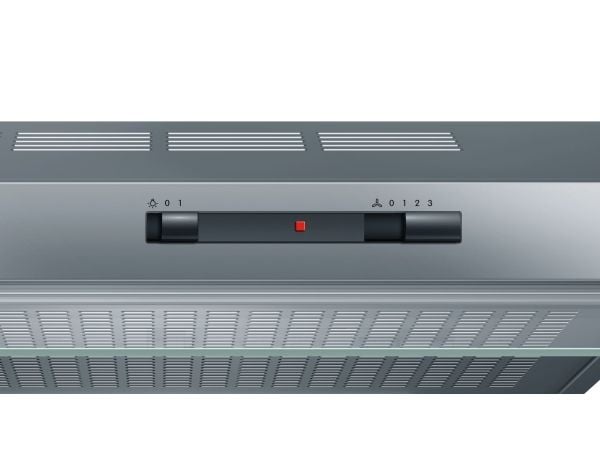 Bosch Serie | 2 DUL62FA51 - Panser - standard - bredde: 60 cm - dybde: 52.5 cm - ekstraksjon og resirkulasjon (-) - med intern motor - rustfritt stål