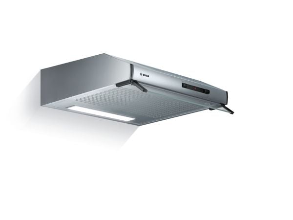Bosch Serie | 2 DUL62FA51 - Panser - standard - bredde: 60 cm - dybde: 52.5 cm - ekstraksjon og resirkulasjon (-) - med intern motor - rustfritt stål