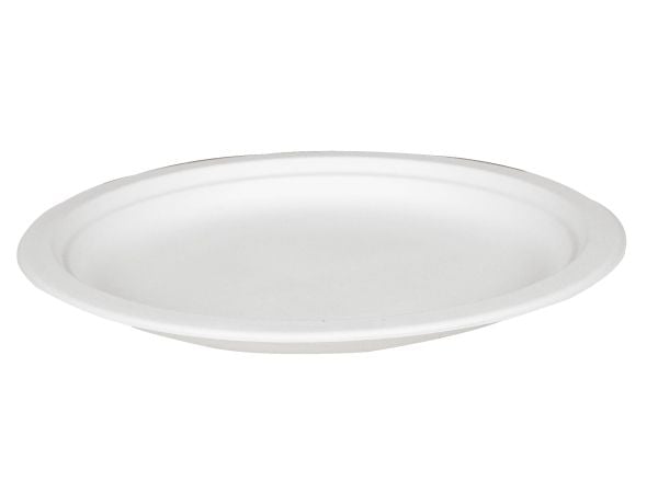 Fibertallerken, ABENA Gastro, 1,96cm, Ø23cm, nature - (10 stk.)