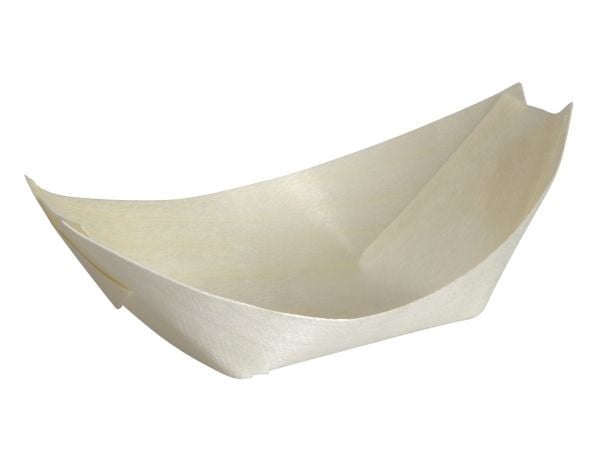 Puuvene 11,5x7x3cm ruskea kompostoituva 100kpl/pakkaus - (100 x 10 pakkausta)