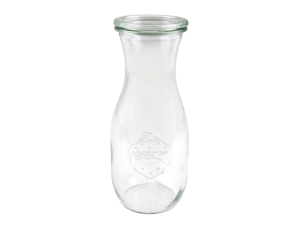 Patentflaske Weck 530 ml Ø7.95x18.4 cm uden låg glas,stk