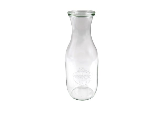 Patentflaske Weck 1062 ml Ø9.25x25.05 cm uden låg glas,stk