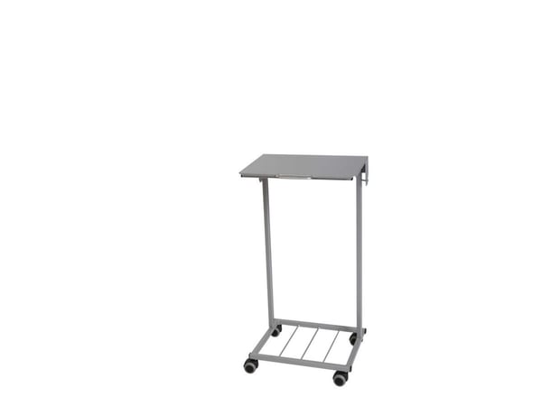 Affaldsstativ 100 ltr med Låg Sølvfarvet,stk