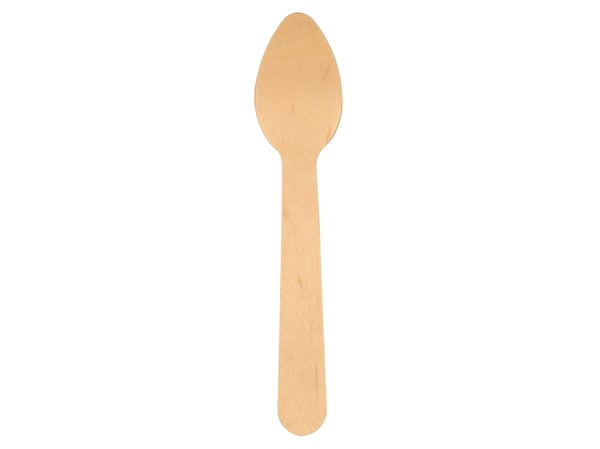 Teat björkträ Gastro-Line brun 11cm komposterbar 100st/pack - (100 x 20 förpackningar)