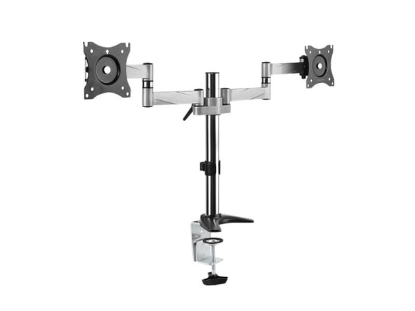 LogiLink BP0077, Gjennomføring, 8 kg, 33 cm (13"), 68,6 cm (27"), 100 x 100 mm, Sort, Rustfritt stål