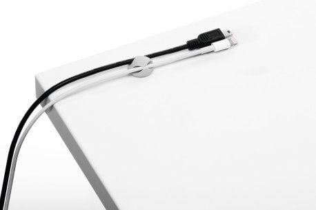 Durable Cavoline Clip 2, Kabelholder, Bord, Plast, Grå