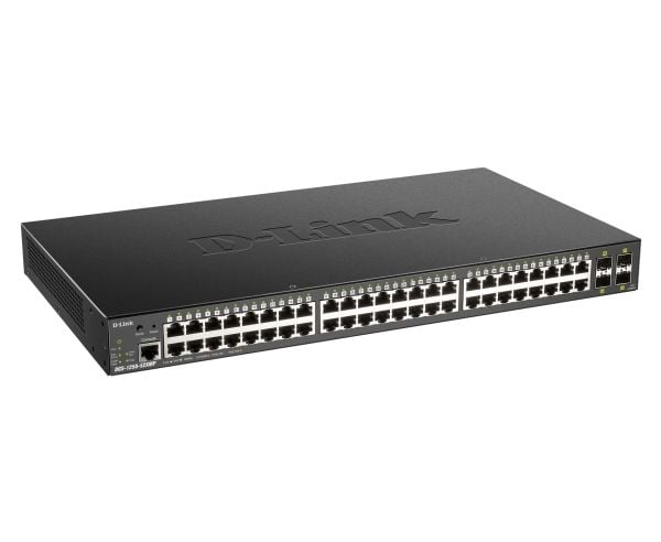 D-Link DGS-1250-52XMP, Hallittu, L3, Power over Ethernet -tuki, Telineasennus