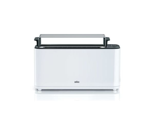 Braun HT 3110 White, 1 viipale(i)ta, Valkoinen, Muovi, Painikkeet, Rotaatio, 1000 W, 294 mm