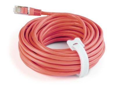 Durable Cavoline Grip Tie, Hook & loop cable tie, Valkoinen, 20 cm, 10 mm, 5 kpl