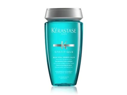 Kerastase SPECIFIQUE BAIN VITAL DERMO CALM, Kvinner, Ikke-profesjonelle, Sjampo, Normalt hår, Sensitivt hår, 250 ml, Fuktighets krem, Rensende, Shi...