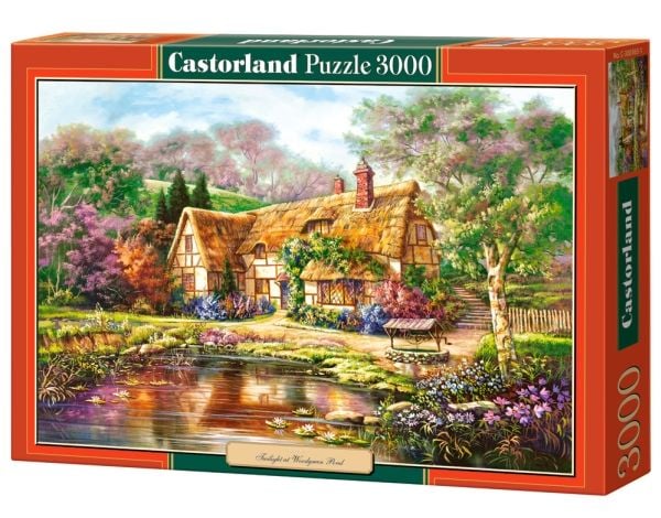 Castorland Twilight at Woodgreen Pond 3000 pcs, 3000 kpl, Keiju, 9 vuosi/vuosia
