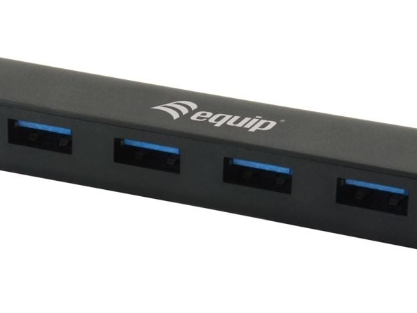 Equip 128954, USB 3.2 Gen 1 (3.1 Gen 1) Type-C, USB 3.2 Gen 1 (3.1 Gen 1) Type-A, 5000 Mbit/s, Lajittelu, Plast, CE